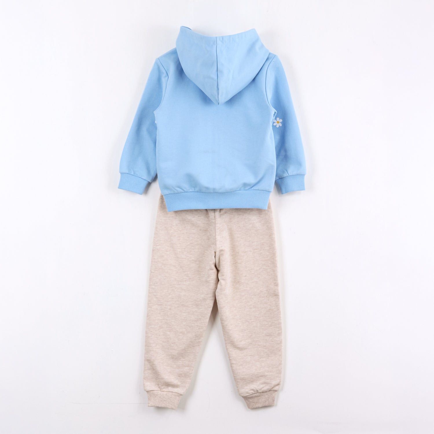 Conjunto Buzo Niña Margaritas Celeste Bluey