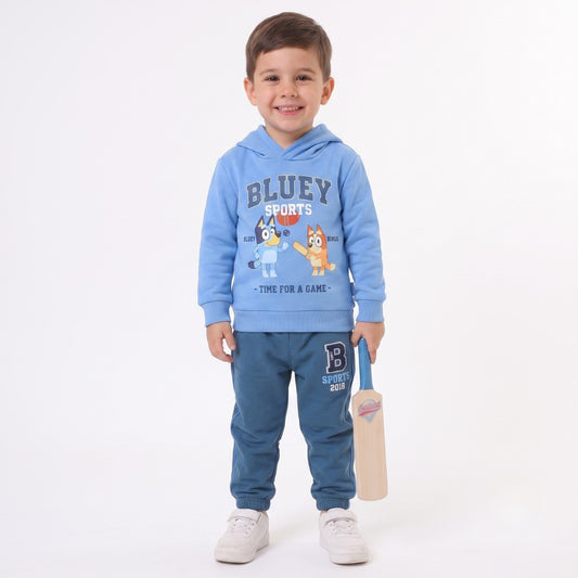 Conjunto Buzo Niño Bingo & Bluey Diseño Azul - Buzos Chile | The Brands Club cl