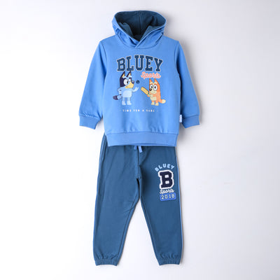 Conjunto Buzo Niño Bingo & Bluey Diseño Azul