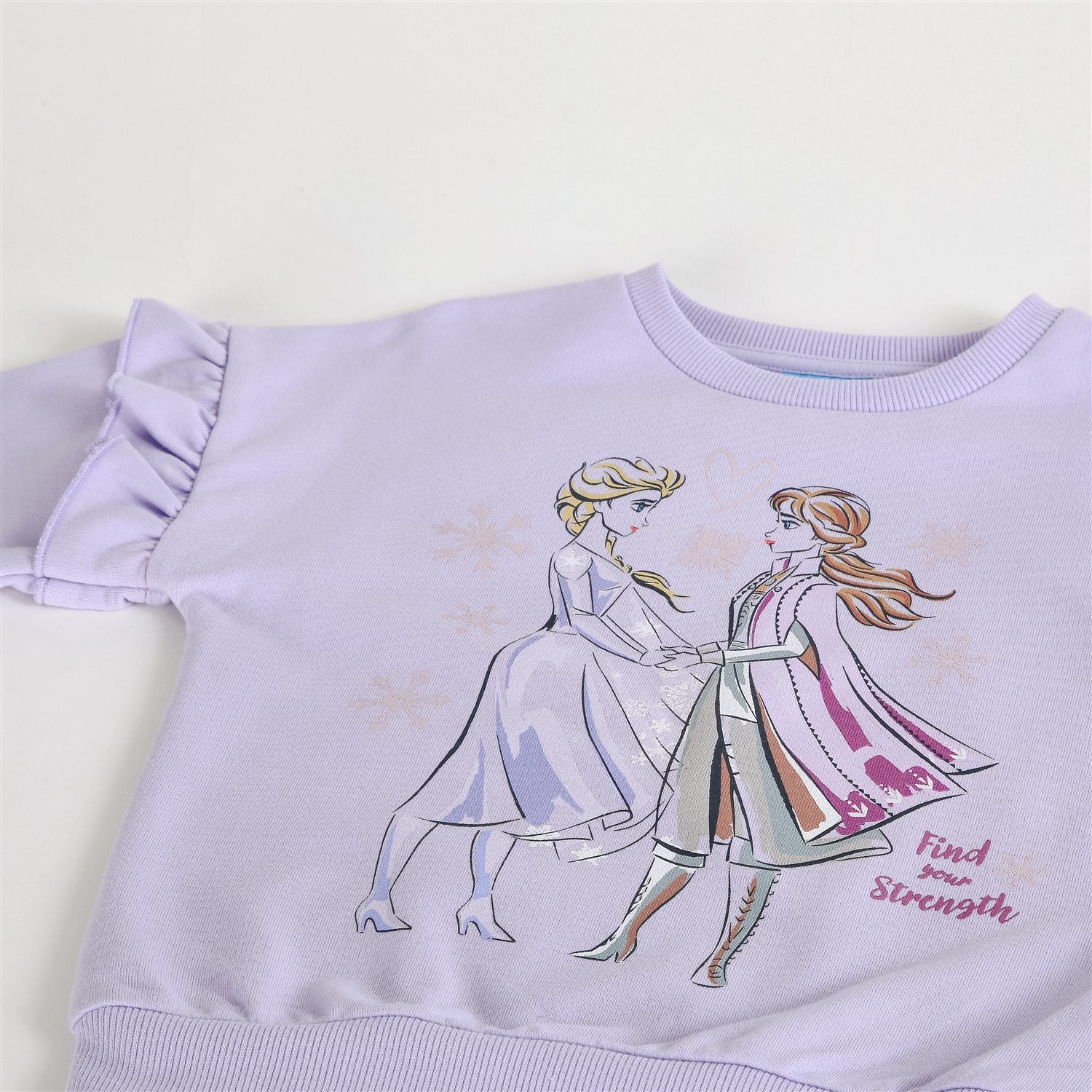 Conjunto Buzo Niña Vuelos Frozen Morado Disney