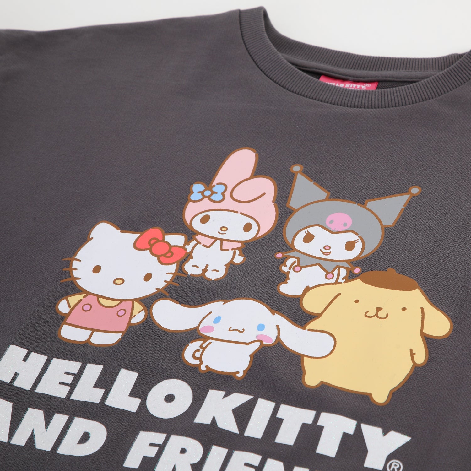Conjunto Buzo Niña And Friends Gris Hello Kitty