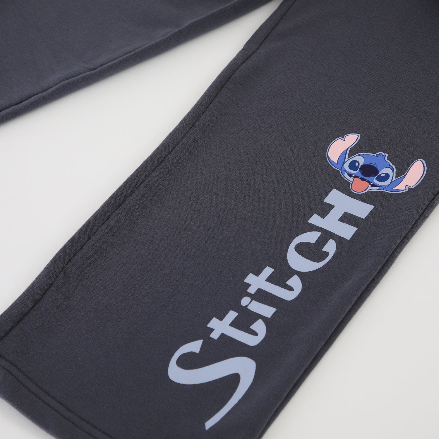 Conjunto Buzo Niña Stitch Gris Disney
