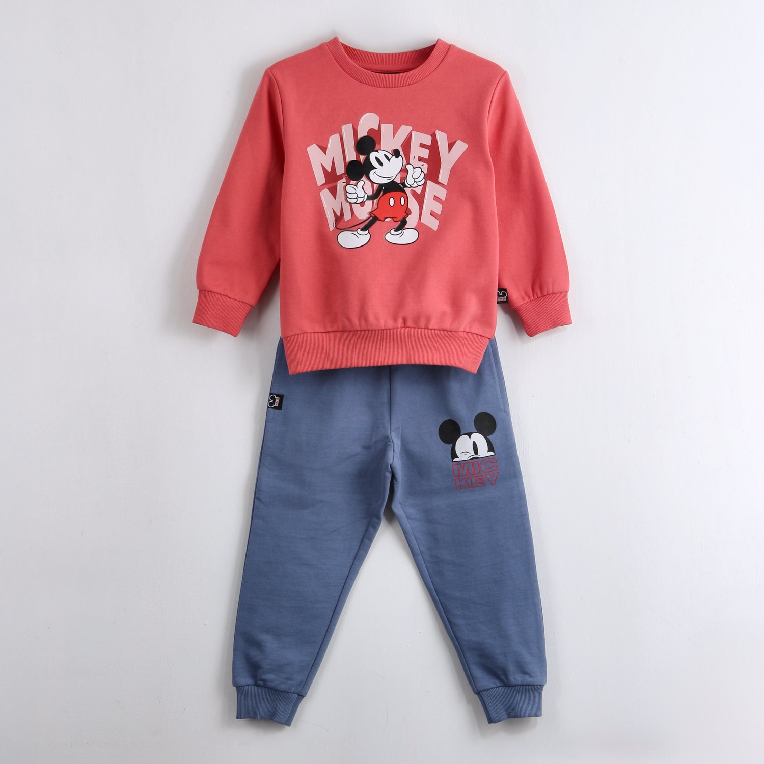 Conjunto Buzo Niño Mickey Rosado Disney