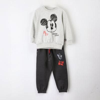 Conjunto Buzo Niño Mickey Disney Gris