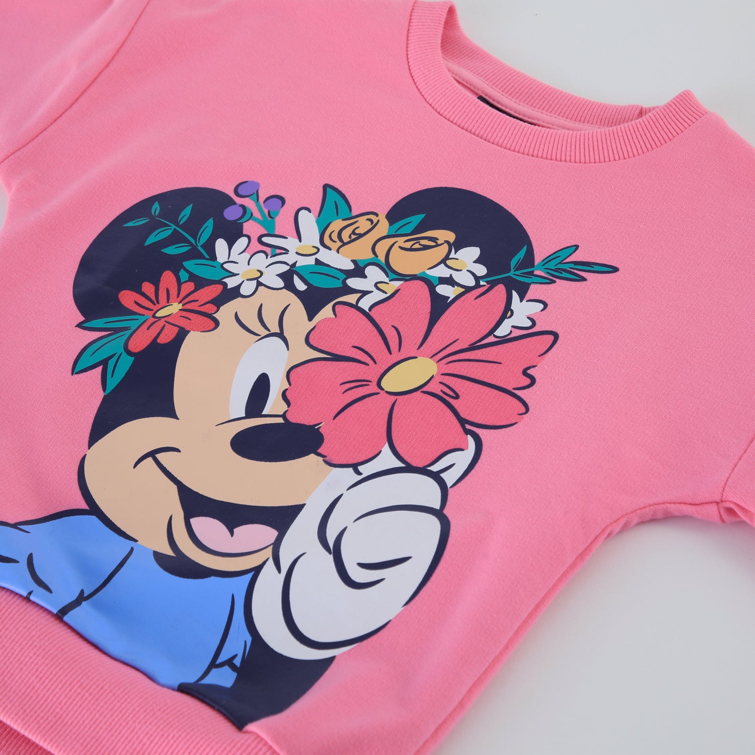 Conjunto Buzo Niña Minnie Rosado Disney