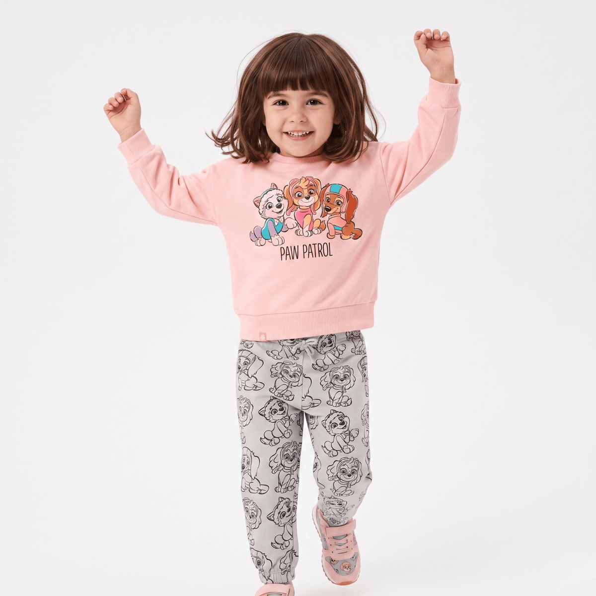 Conjunto Buzo Niña Paw Patrol Personajes Rosado - Buzos Chile | The Brands Club cl