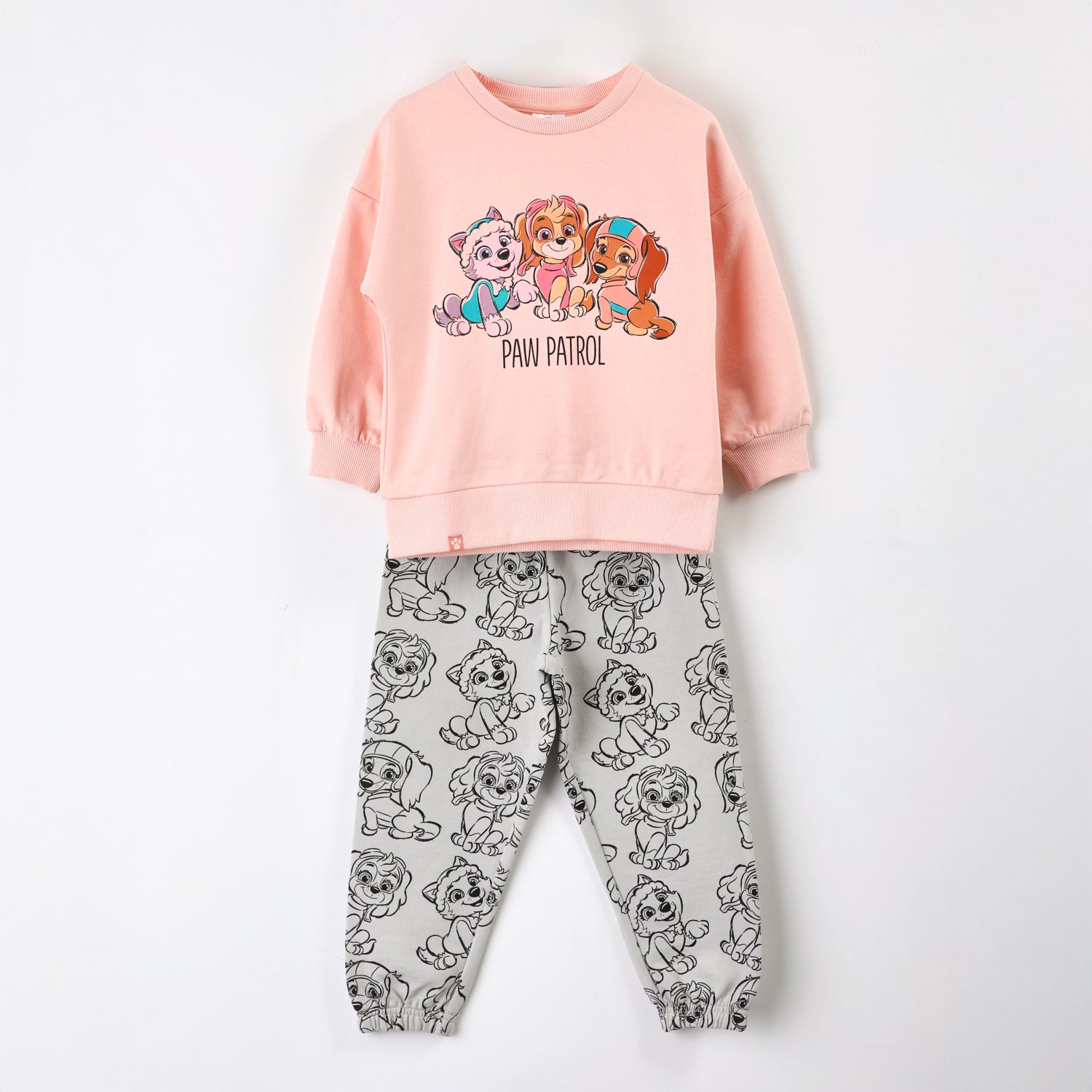 Conjunto Buzo Niña Personajes Rosado Paw Patrol