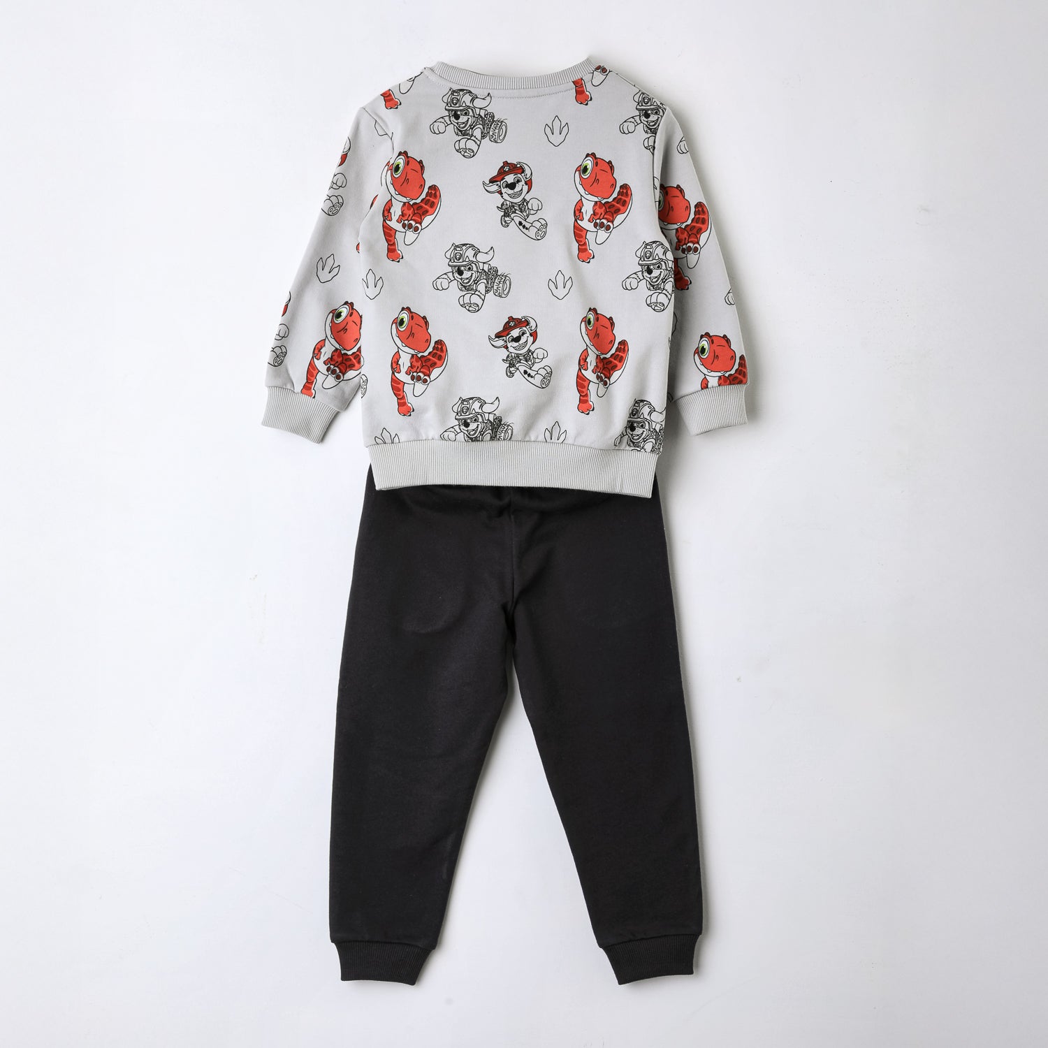Conjunto Buzo Niño Full Print Gris Paw Patrol
