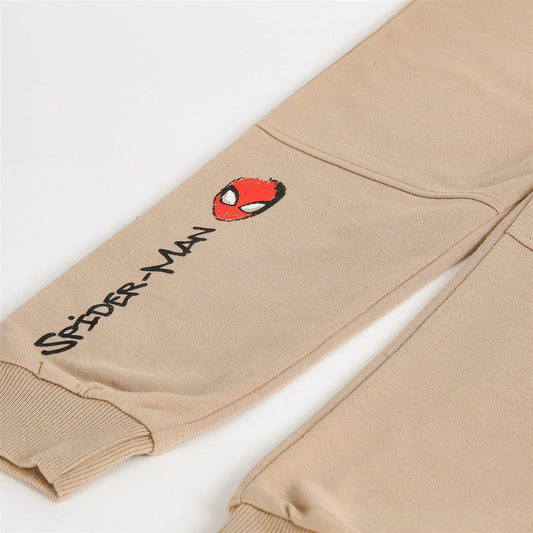 Conjunto Buzo Niño Spiderman Marvel Cara Café - Buzos Chile | The Brands Club cl