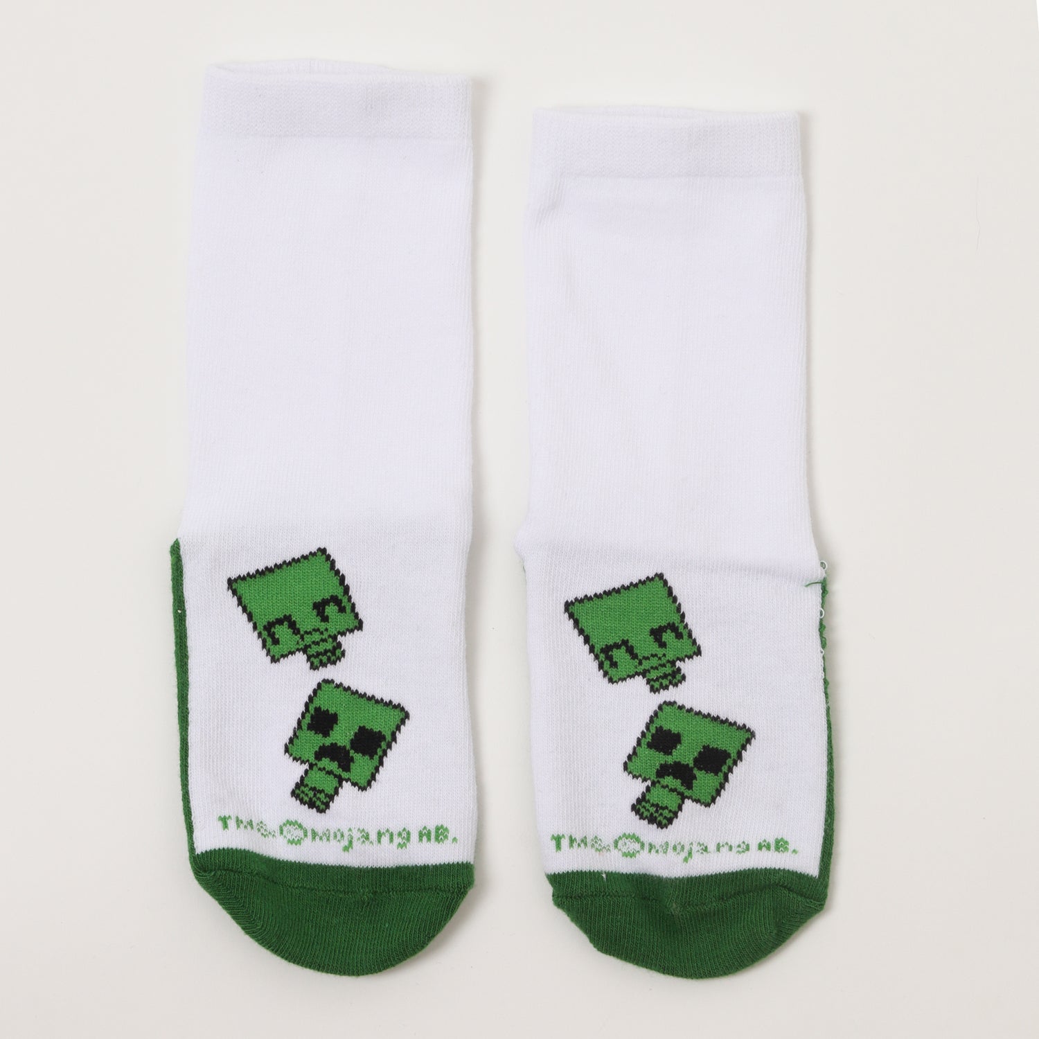Pack Calcetines Niño Iconos Blanco Minecraft