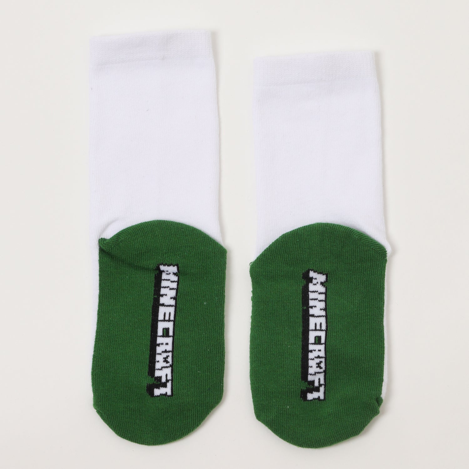 Pack Calcetines Niño Iconos Blanco Minecraft
