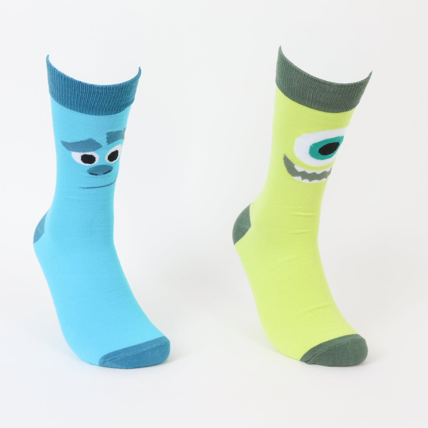 Calcetín Bipack Niño Multicolor Ojos Pixar Disney