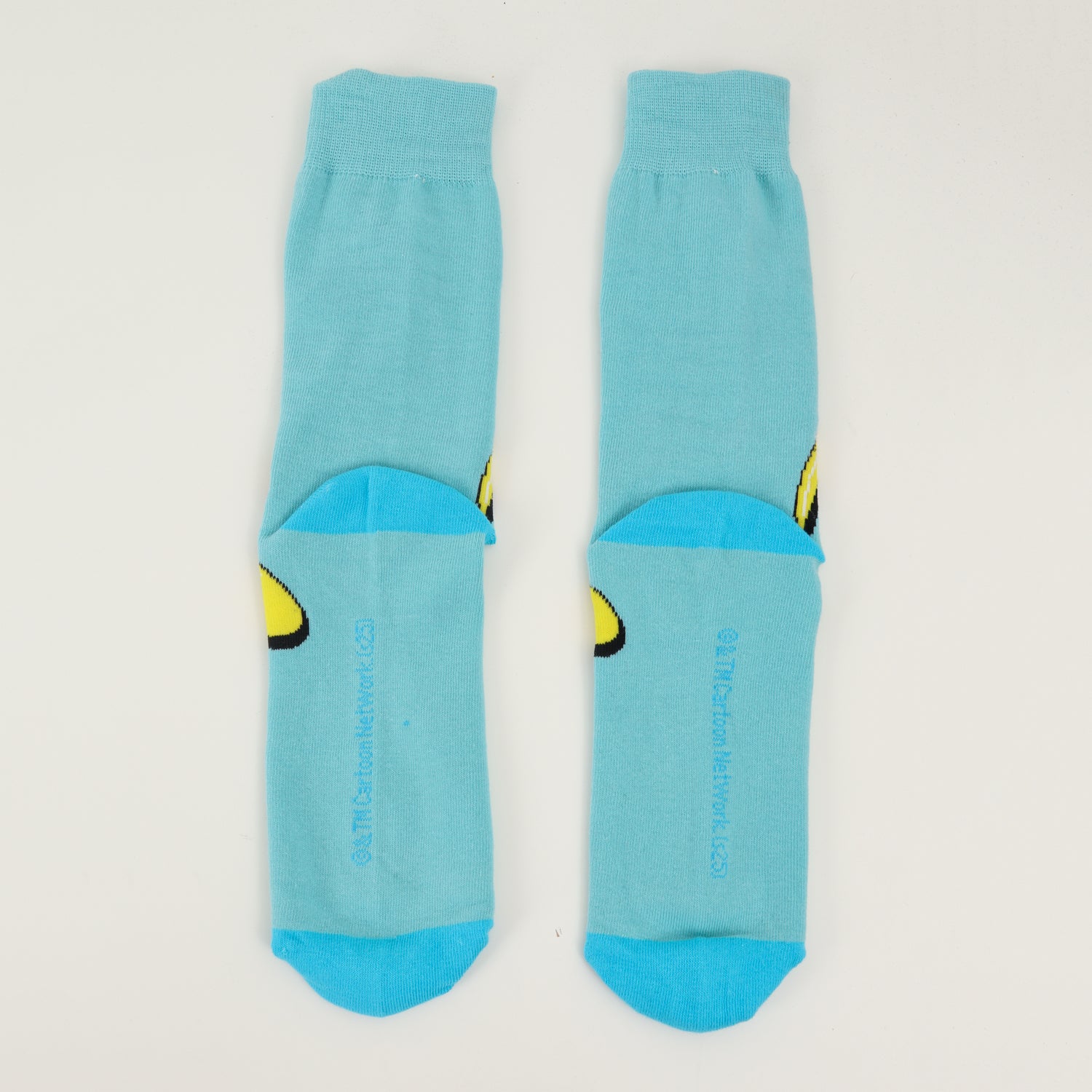 Bipack Calcetín Hombre Celeste Banana Rick and Morty