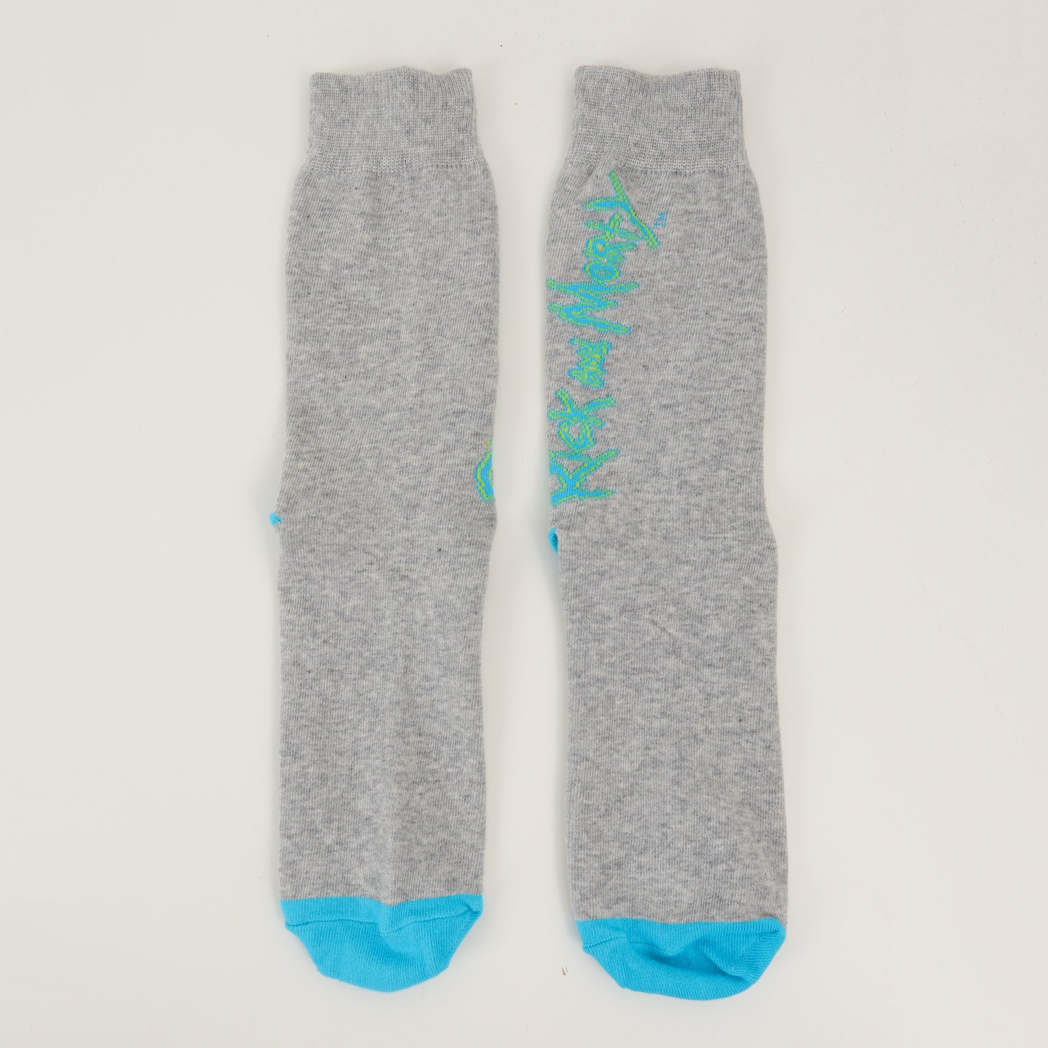 Bipack Calcetín Hombre Celeste Banana Rick and Morty