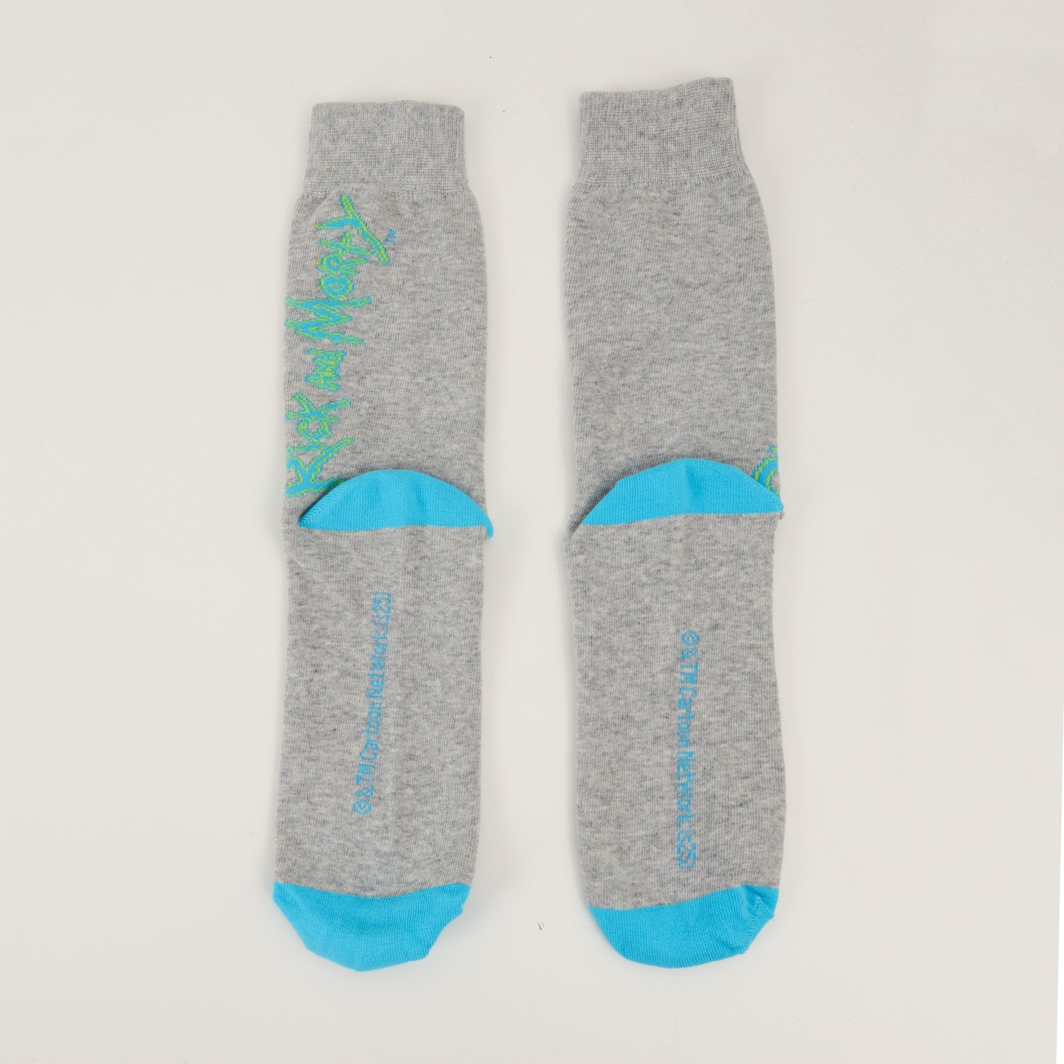 Bipack Calcetín Hombre Celeste Banana Rick and Morty