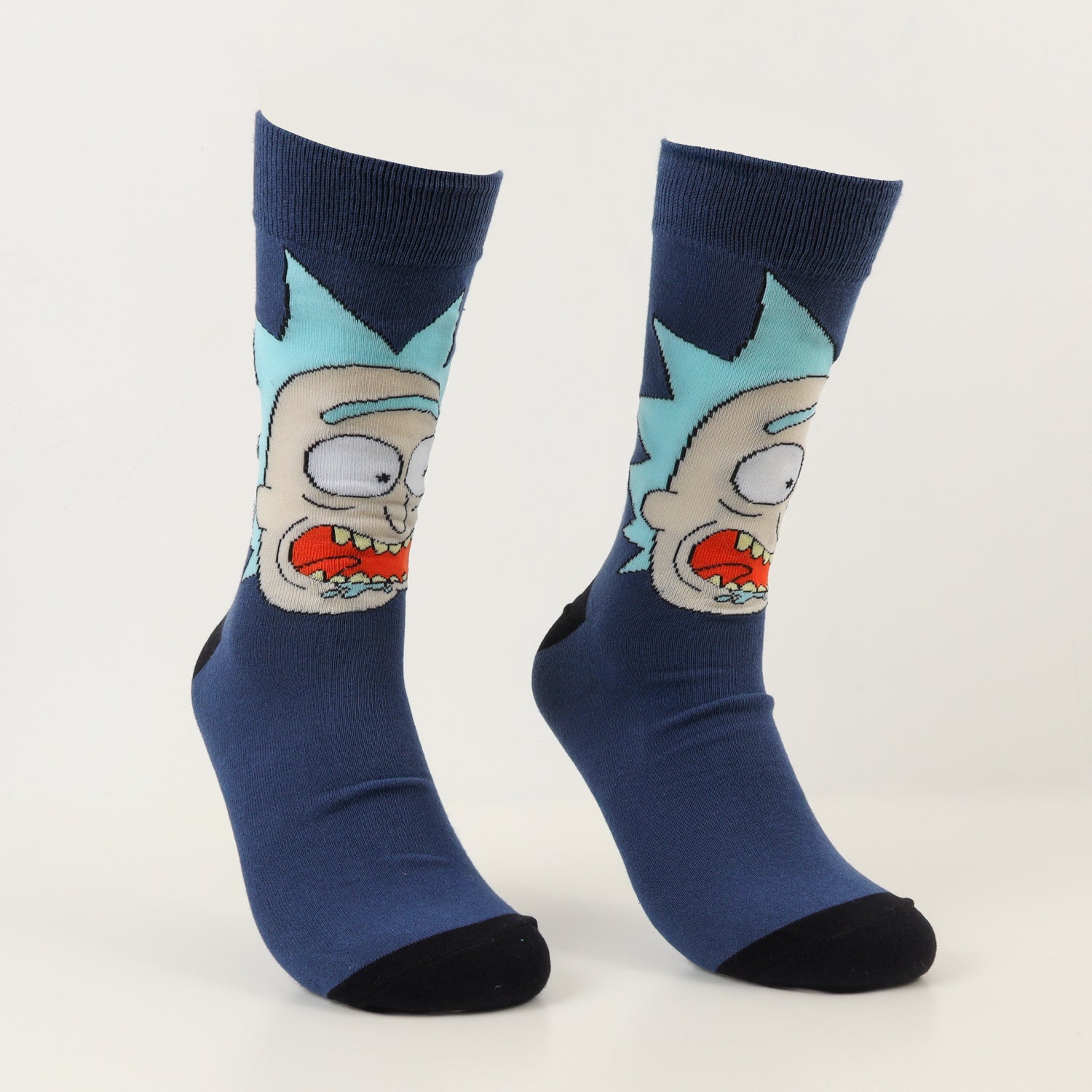 Bipack Calcetín Hombre Azul Rick and Morty