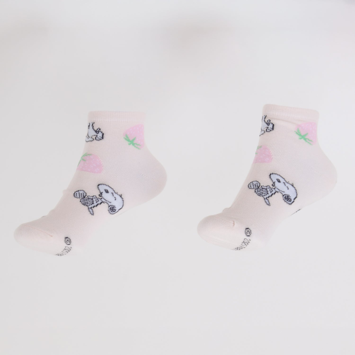 Tripack Calcetín Mujer Rosado Sweet Snoopy