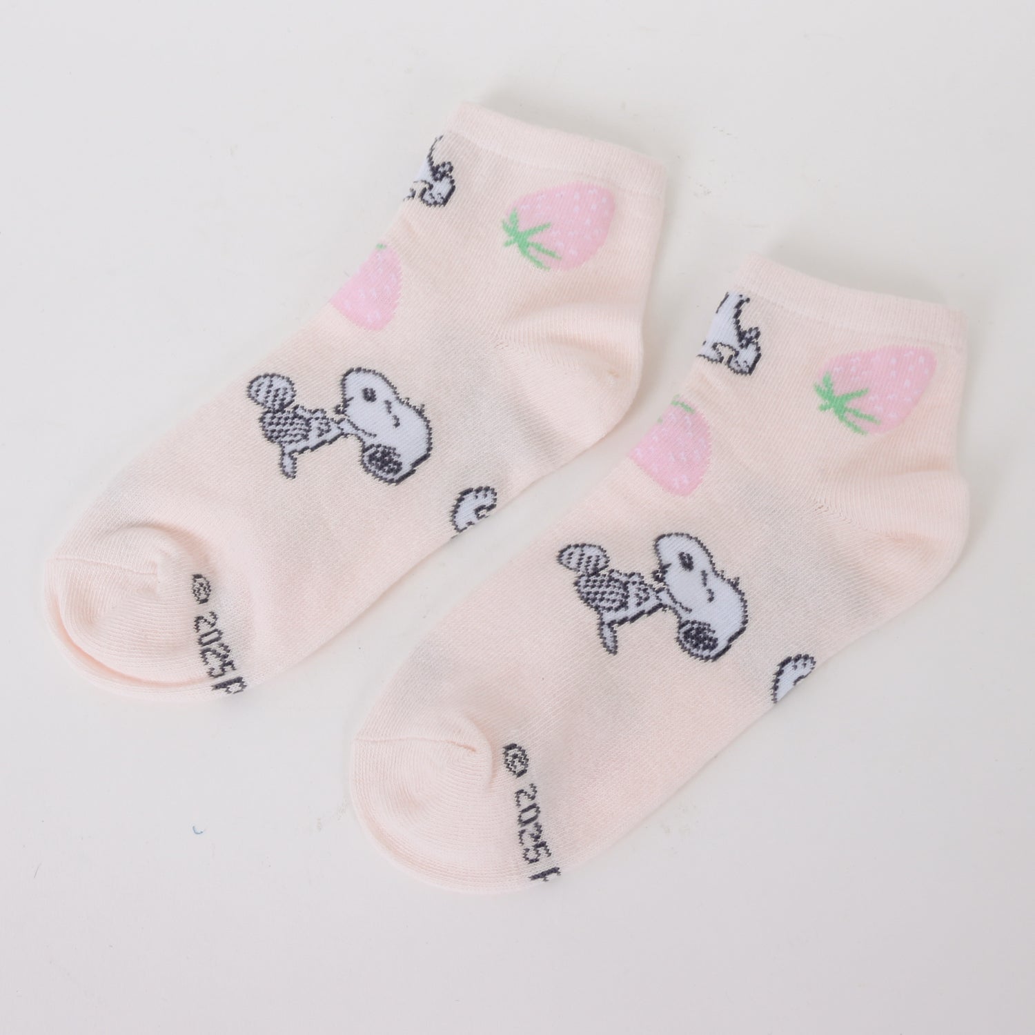 Tripack Calcetín Mujer Rosado Sweet Snoopy