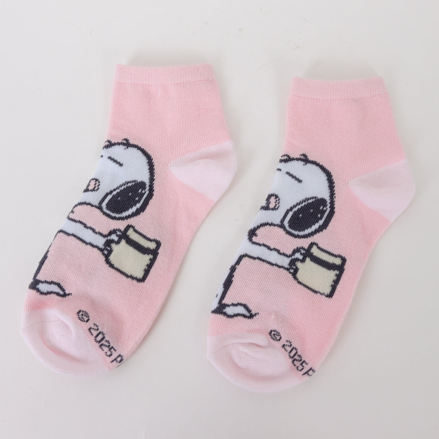 Tripack Calcetín Mujer Rosado Sweet Snoopy