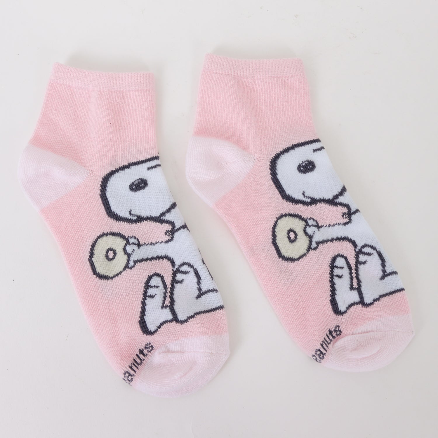 Tripack Calcetín Mujer Rosado Sweet Snoopy