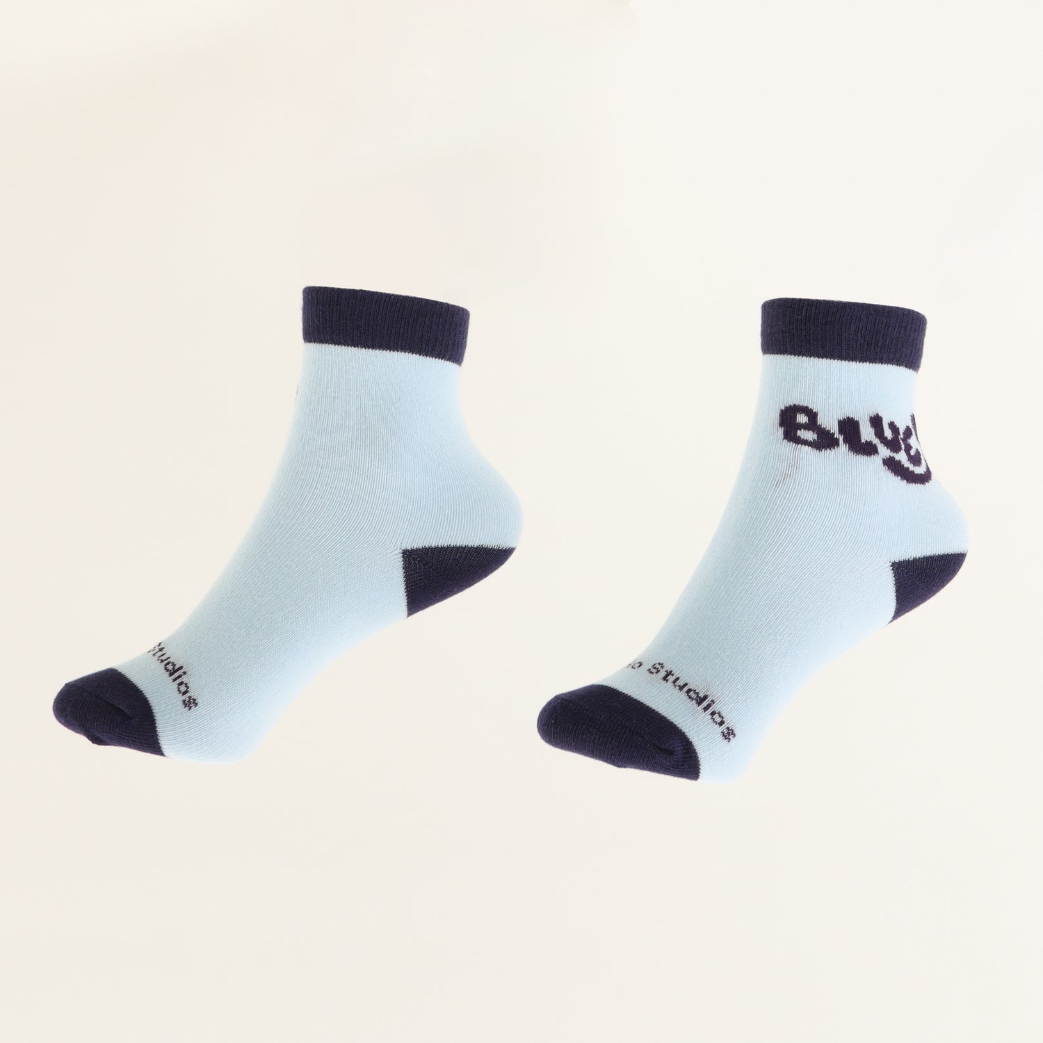 Tripack Calcetines Niño Celeste Personaje Bluey