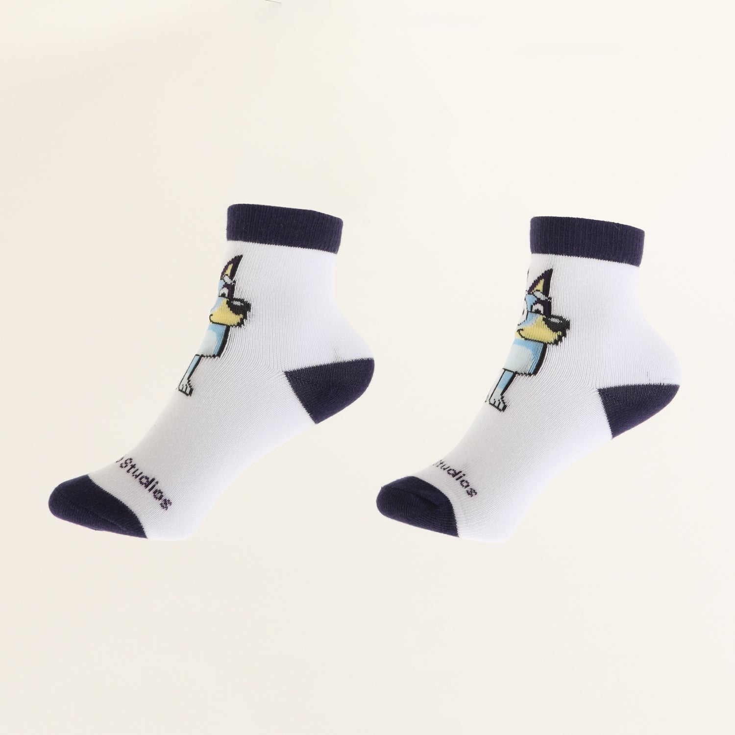 Tripack Calcetines Niño Celeste Personaje Bluey