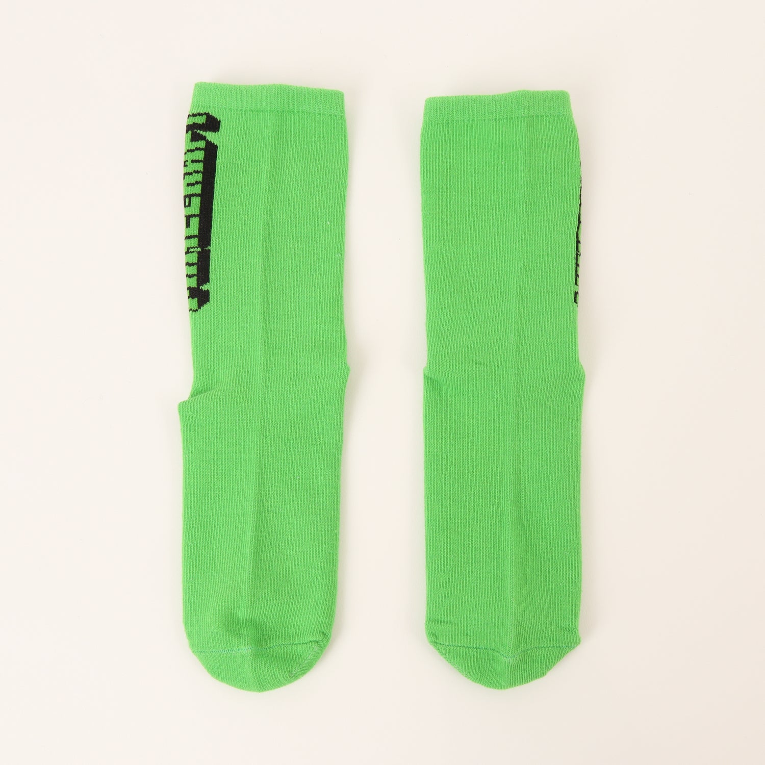 Tripack Calcetín Niño Verde Creeper Minecraft