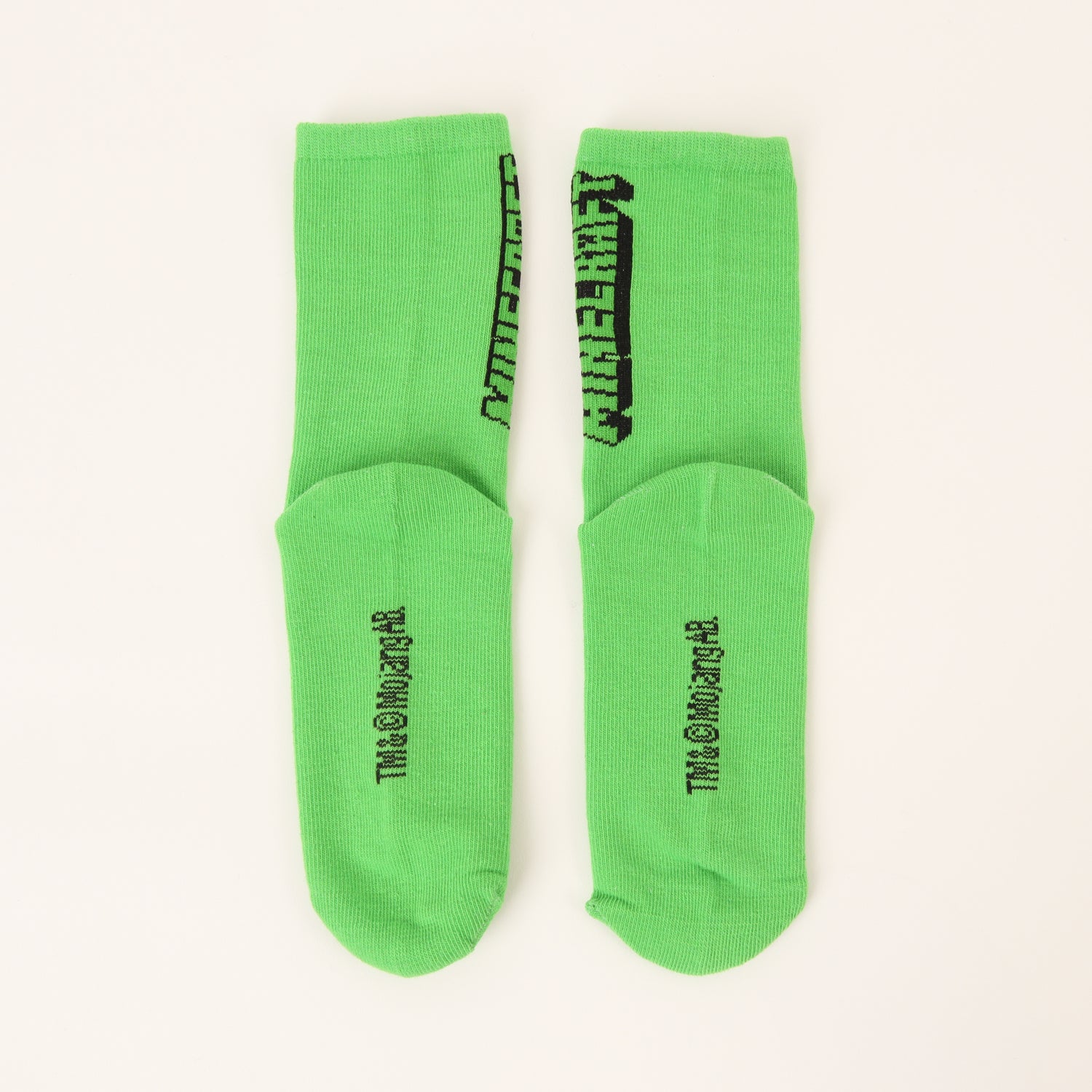 Tripack Calcetín Niño Verde Creeper Minecraft