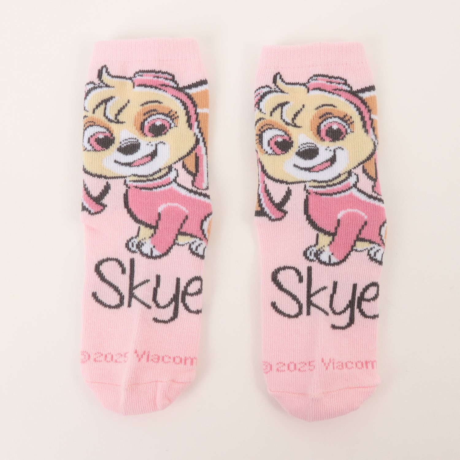 Tripack Calcetines Niña Rosado Full Print Skye Paw Patrol