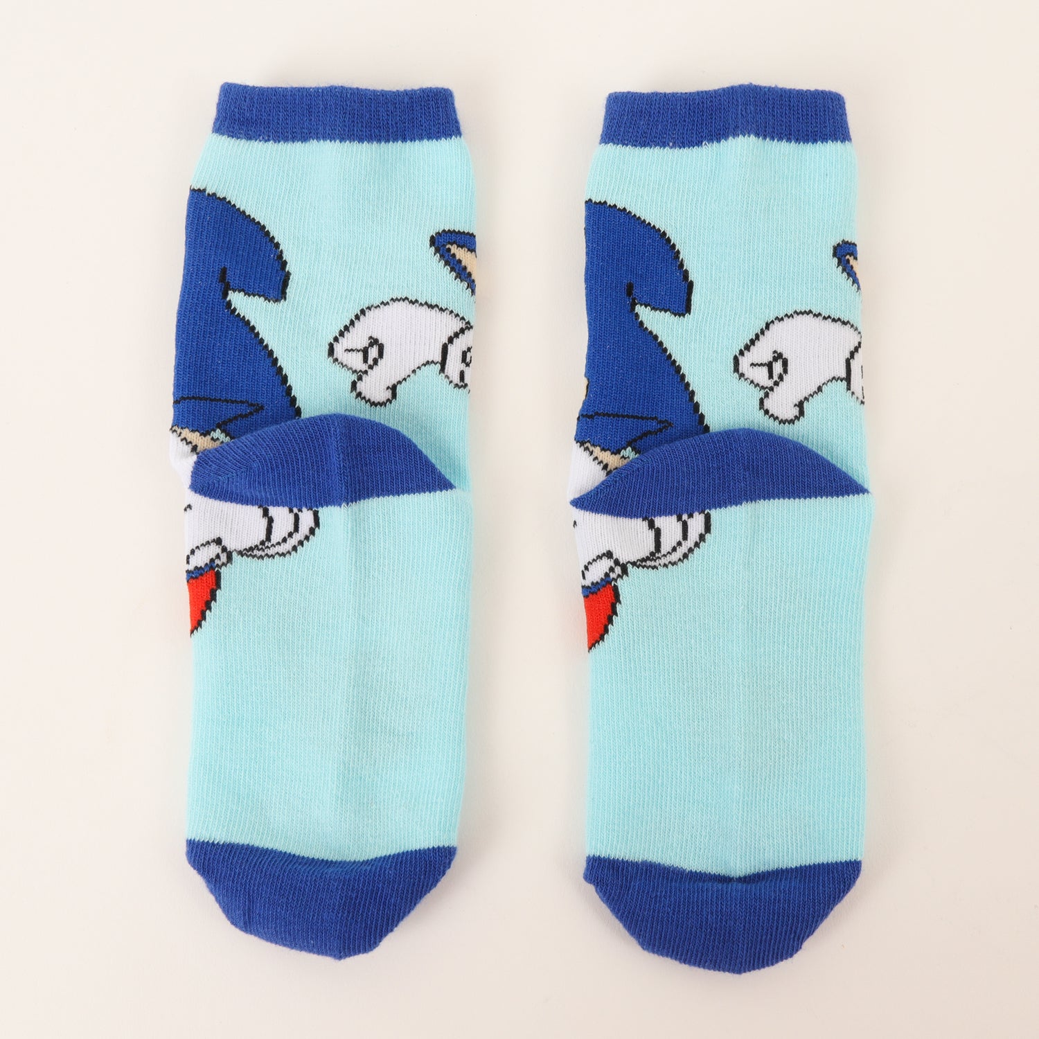 Tripack Calcetines Niño Azul Full Print Sonic