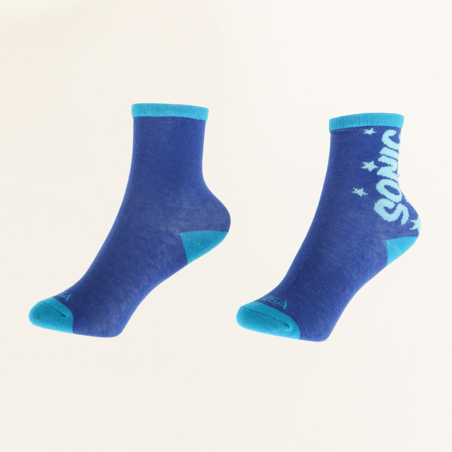 Tripack Calcetines Niño Azul Full Print Sonic