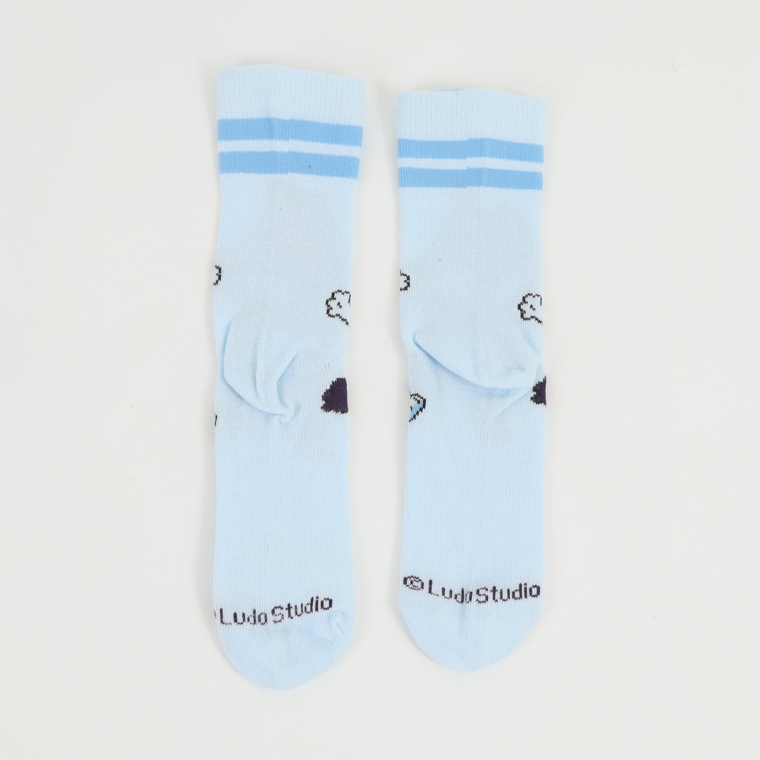 Tripack Calcetines Niño Blanco Logos Bluey