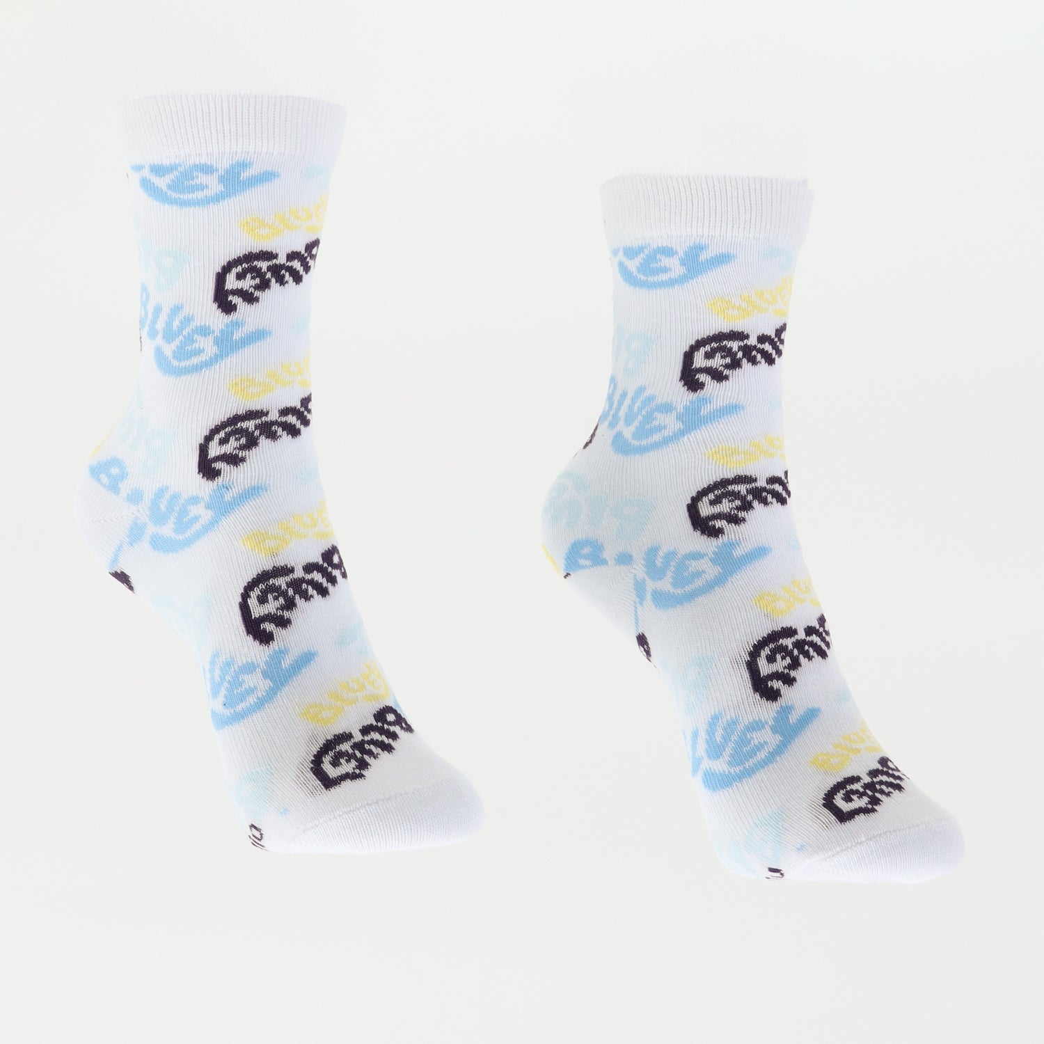 Tripack Calcetines Niño Blanco Logos Bluey