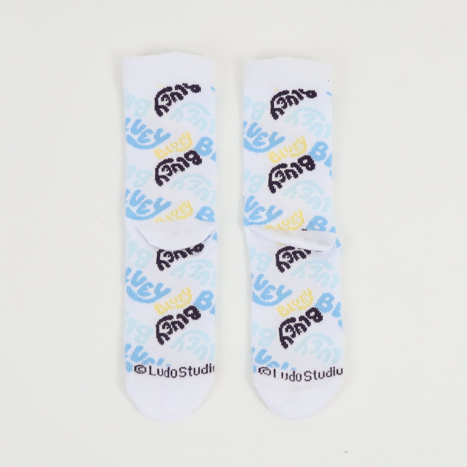 Tripack Calcetines Niño Blanco Logos Bluey