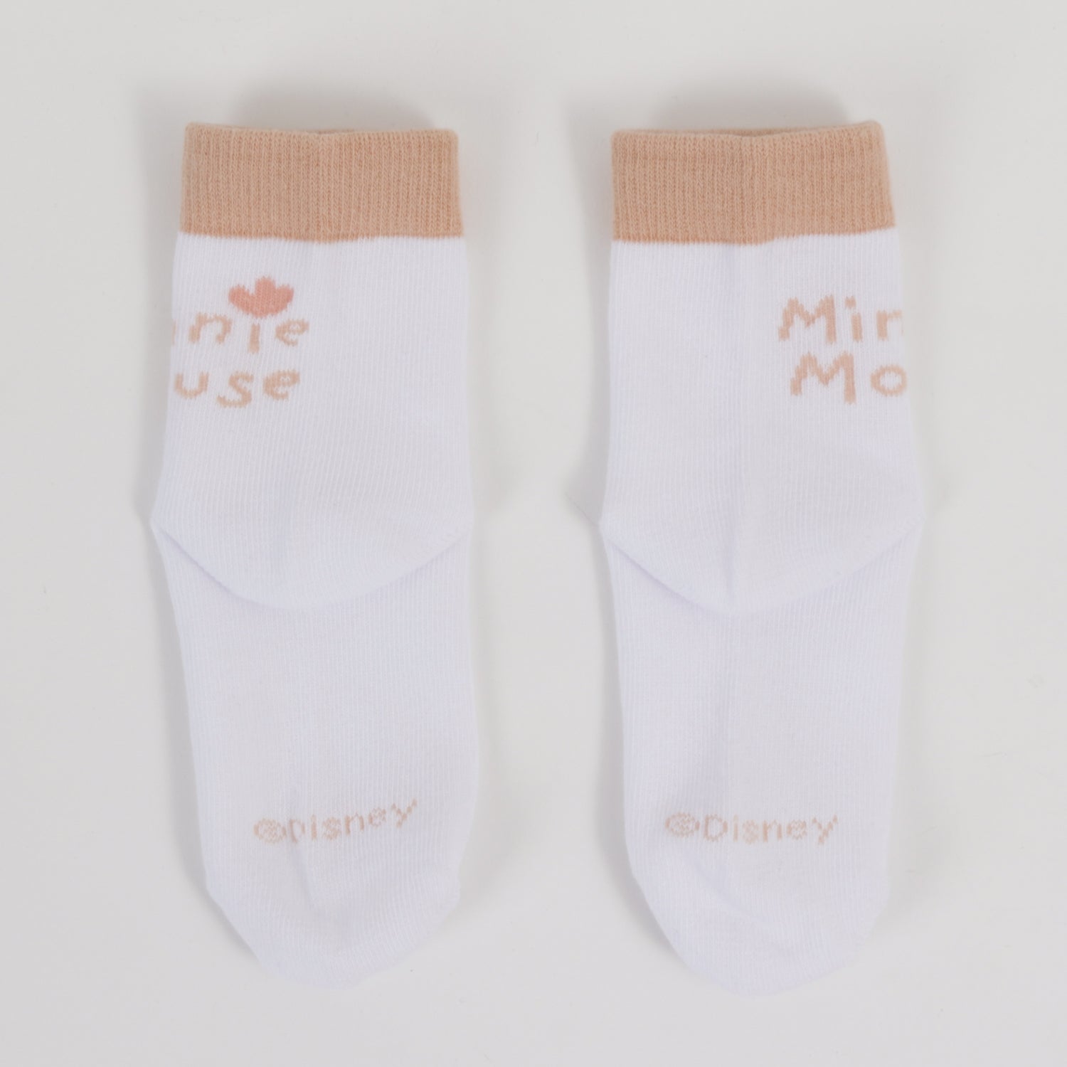 Tripack Calcetines Niña Damasco Carita Minnie Disney