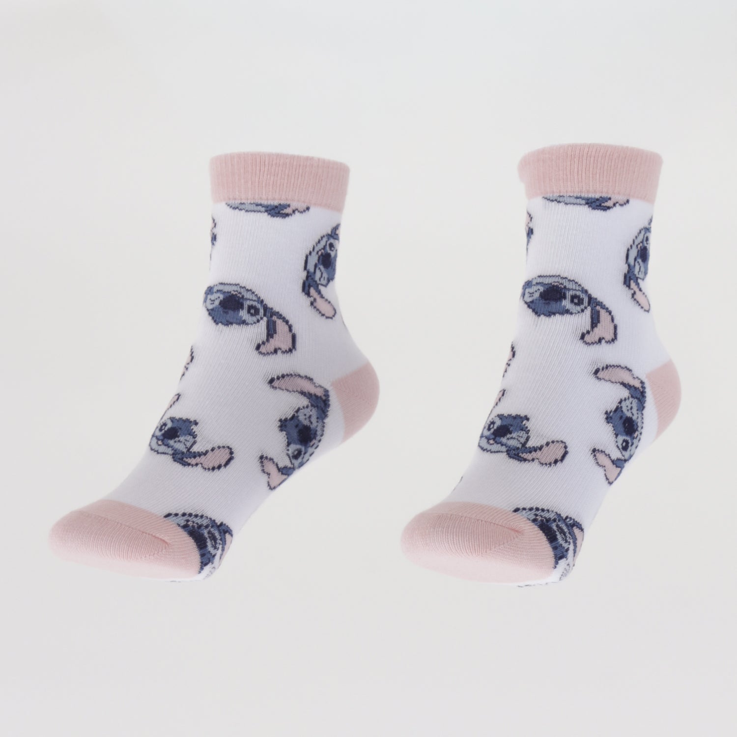 Tripack Calcetines Niña Celeste Ola Lilo & Stitch Disney