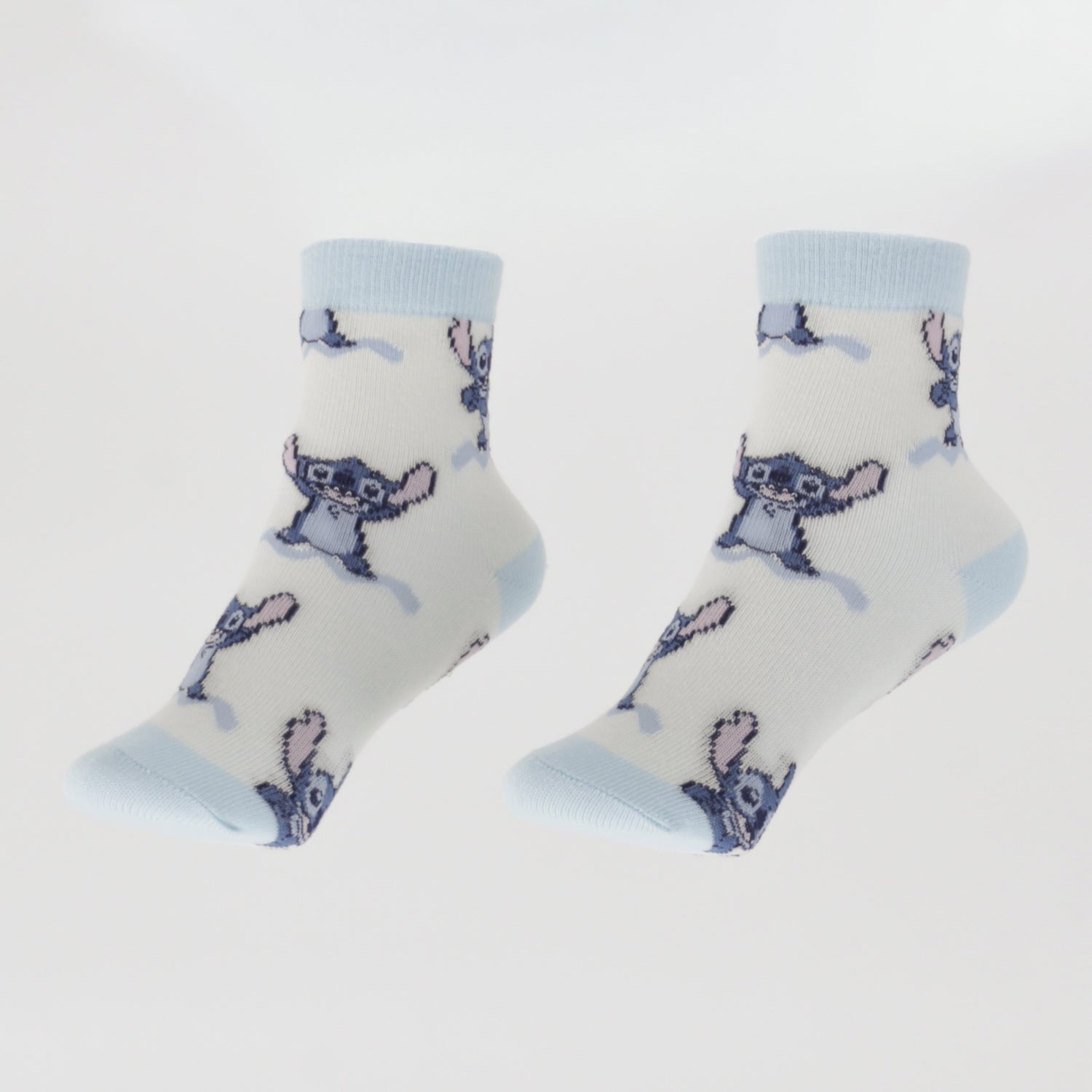 Tripack Calcetines Niña Rosado Print Lilo & Stitch Disney
