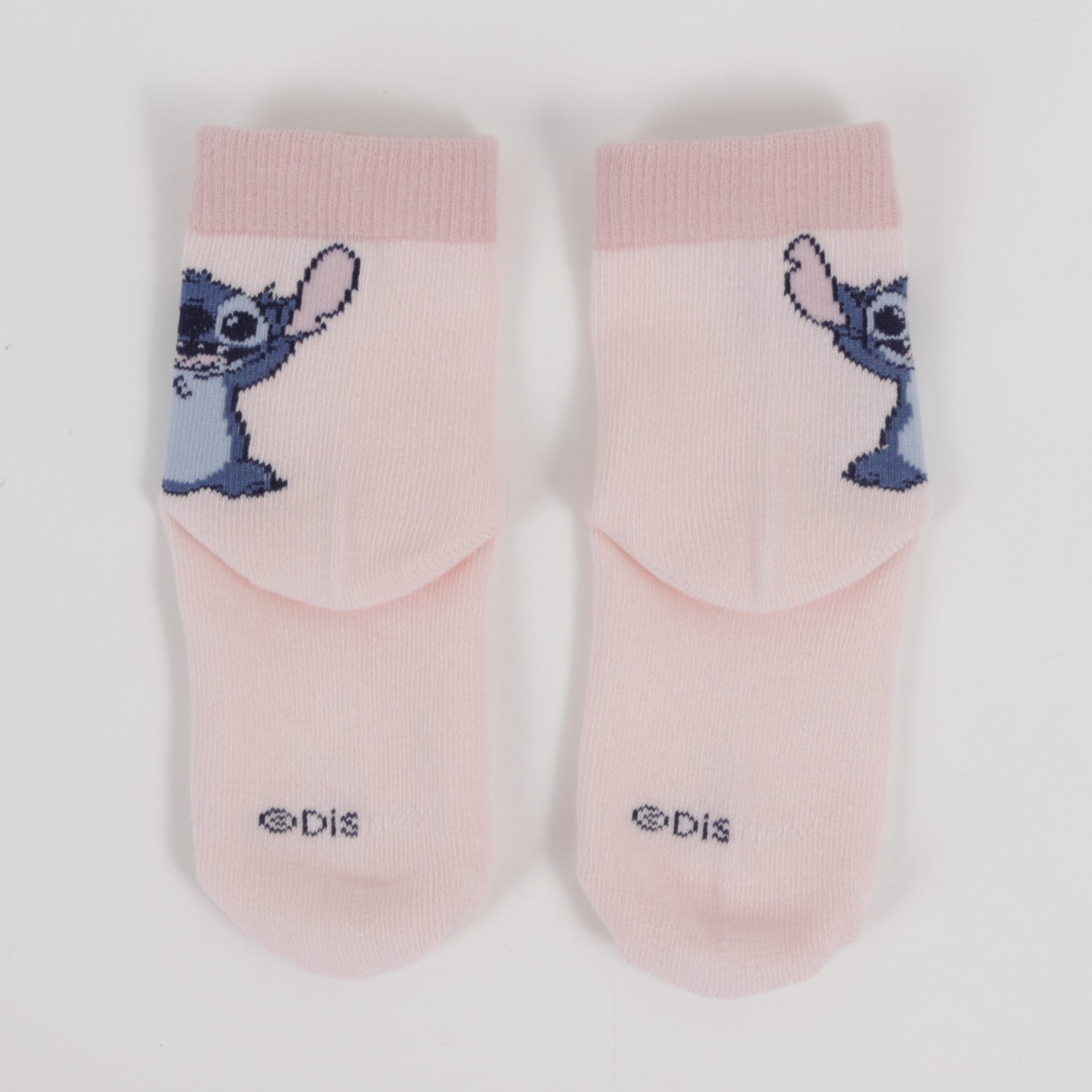 Tripack Calcetines Niña Rosado Print Lilo & Stitch Disney