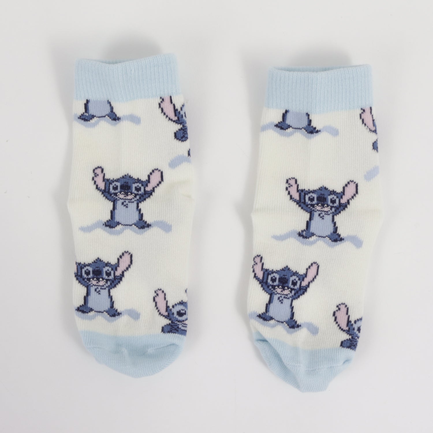 Tripack Calcetines Niña Rosado Print Lilo & Stitch Disney
