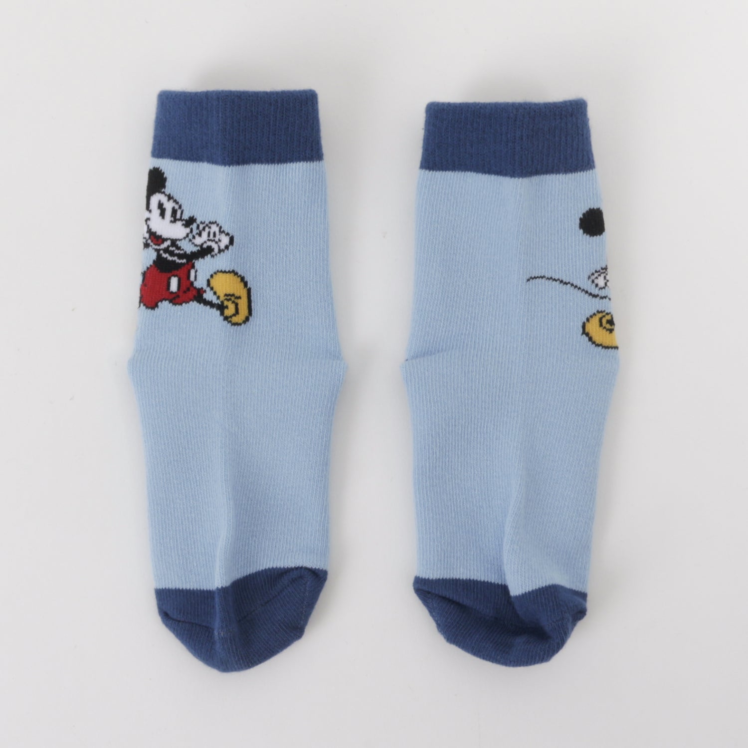 Tripack Calcetines Niño Azul Carita Mickey Disney