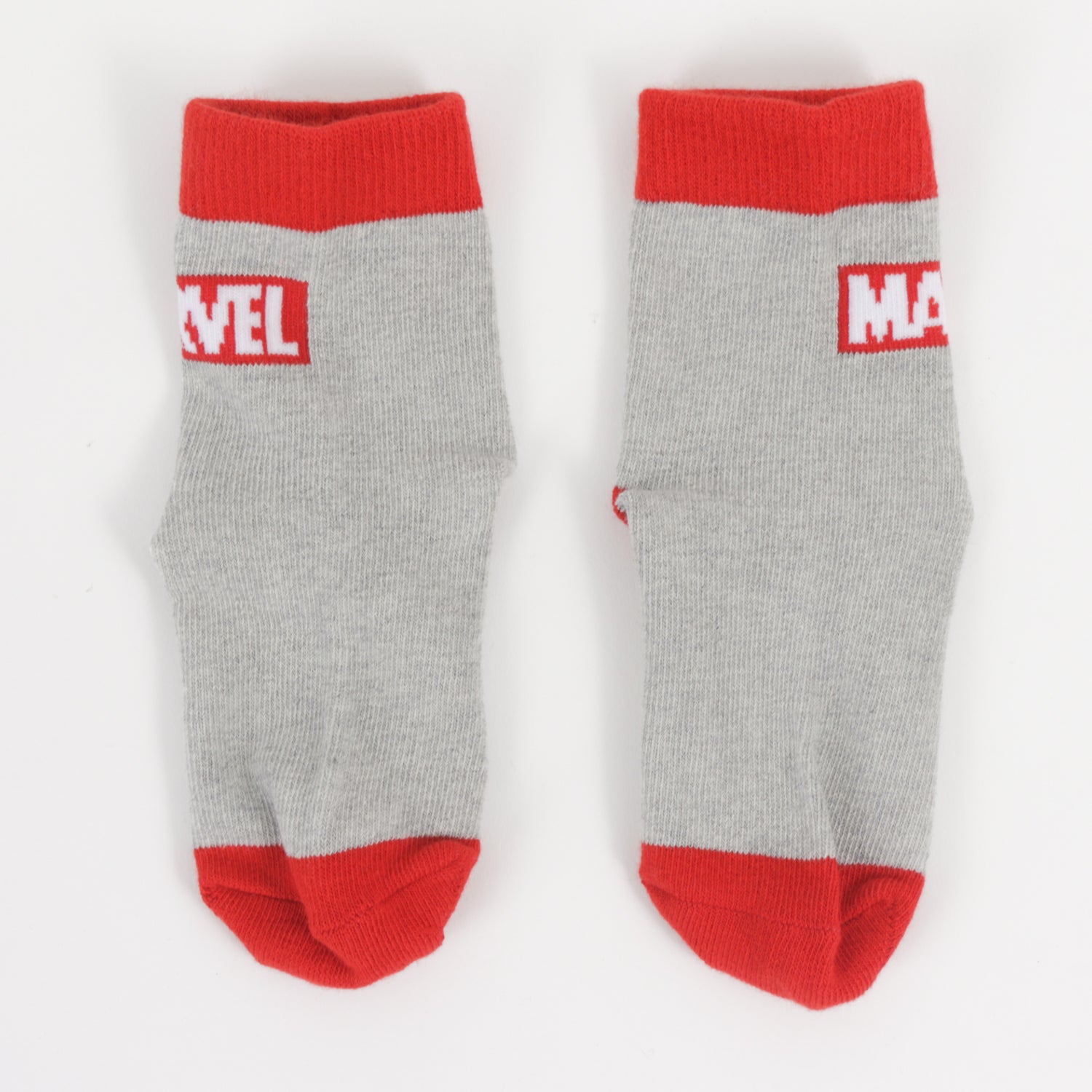 Tripack Calcetines Niño Gris Logos Avengers Marvel