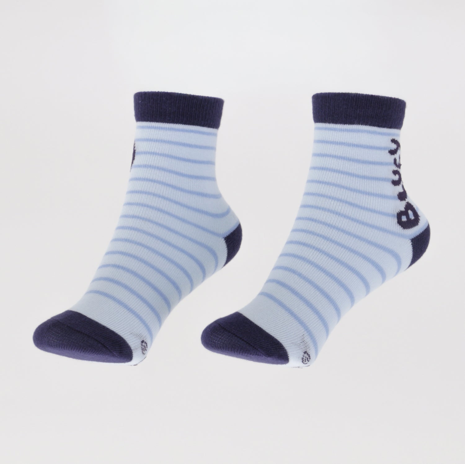 Tripack Calcetines Niño Azul Listado Bluey