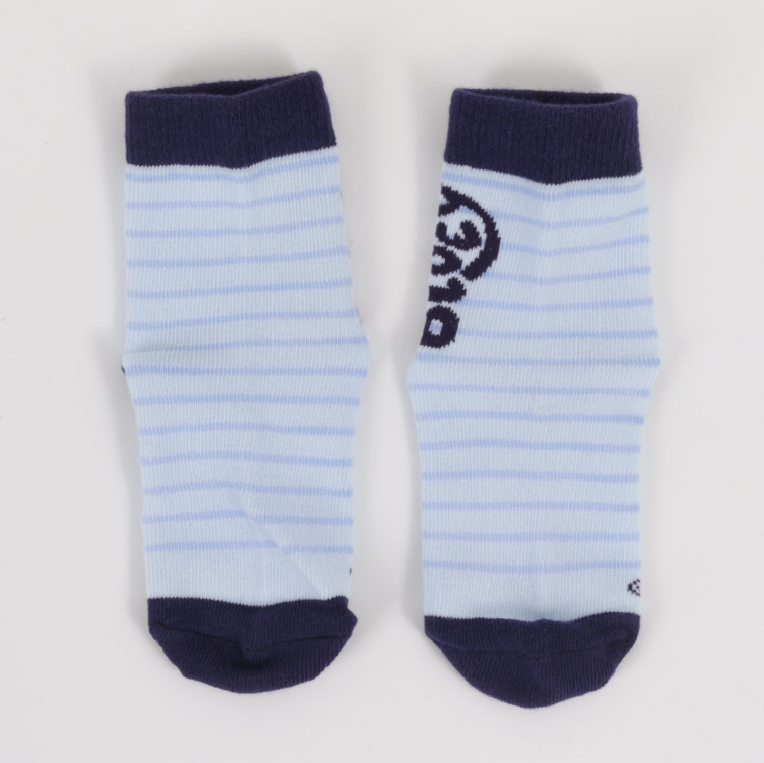 Tripack Calcetines Niño Azul Listado Bluey