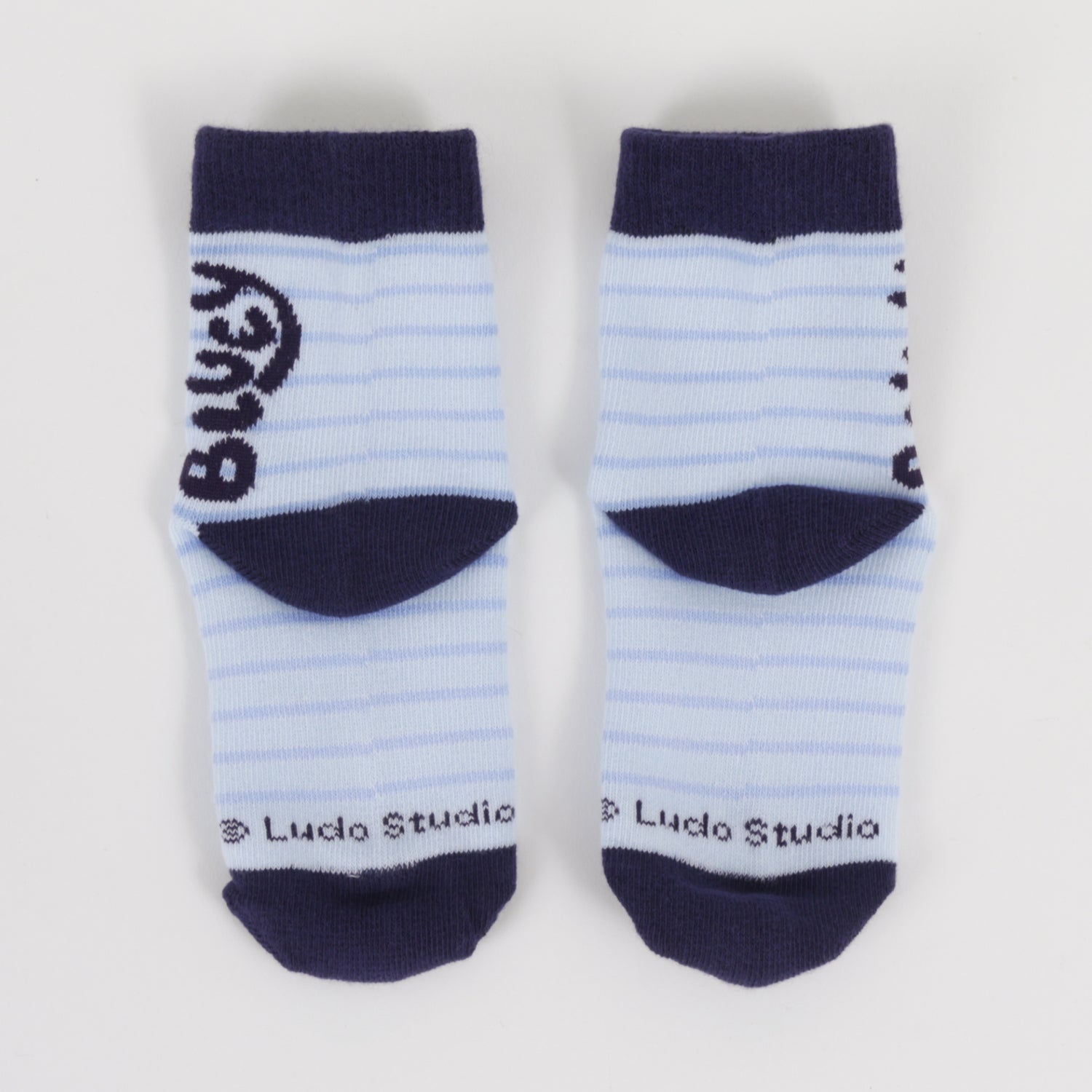 Tripack Calcetines Niño Azul Listado Bluey