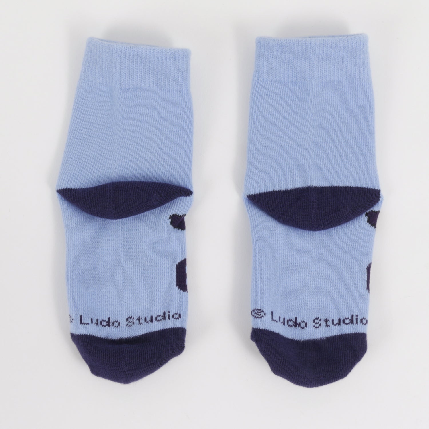 Tripack Calcetines Niño Azul Listado Bluey