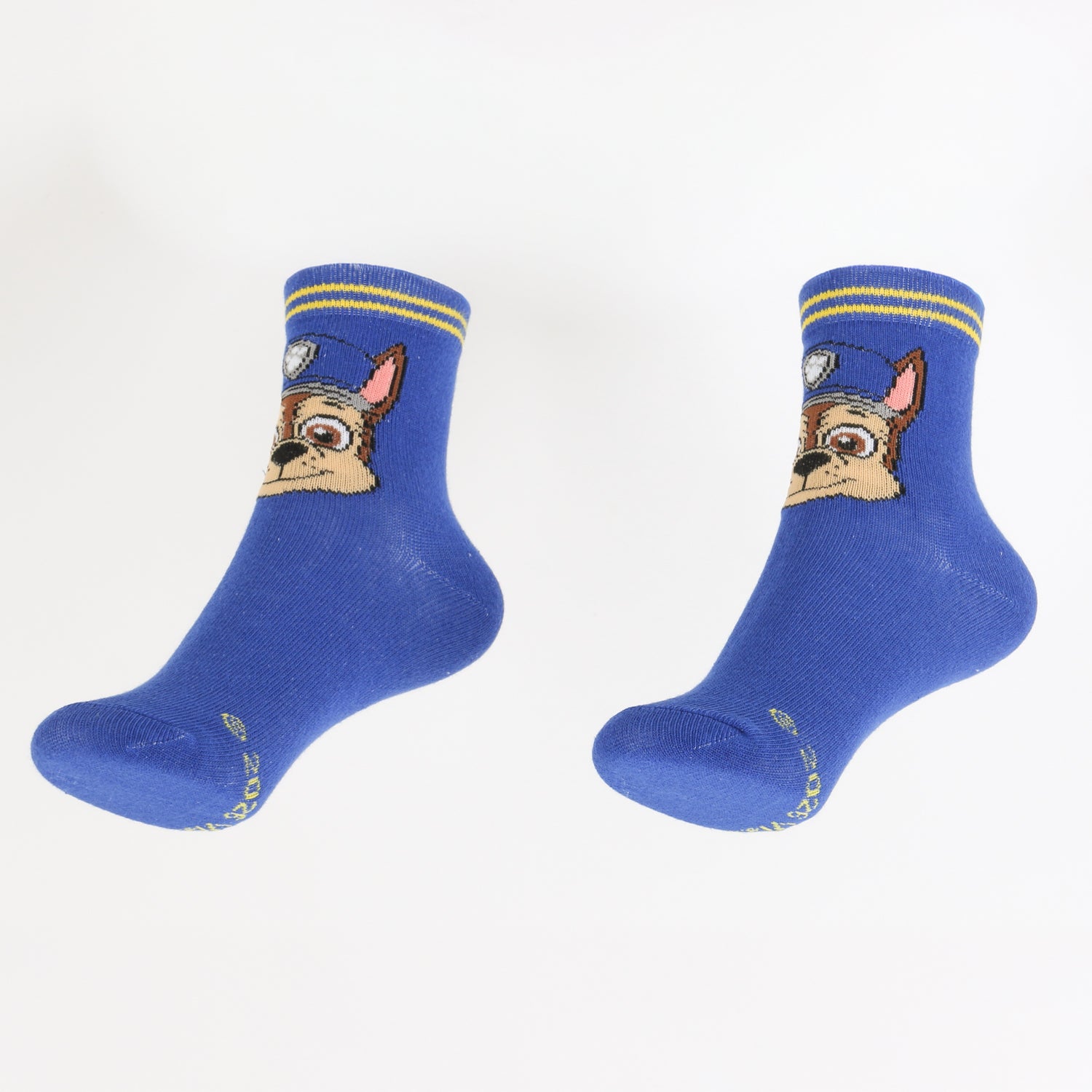 Tripack Calcetines Niño Azul Chase & Marshall Paw Patrol