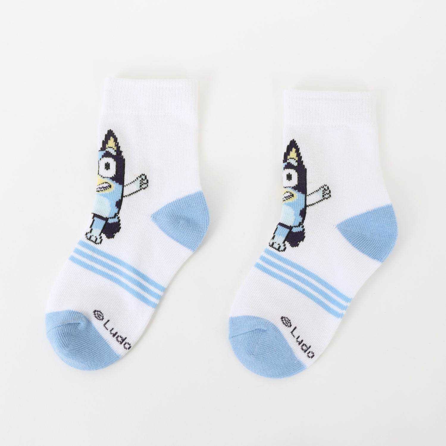 Tripack Calcetines Niña Blanco Full Print Bluey - Calcetines Chile | The Brands Club cl