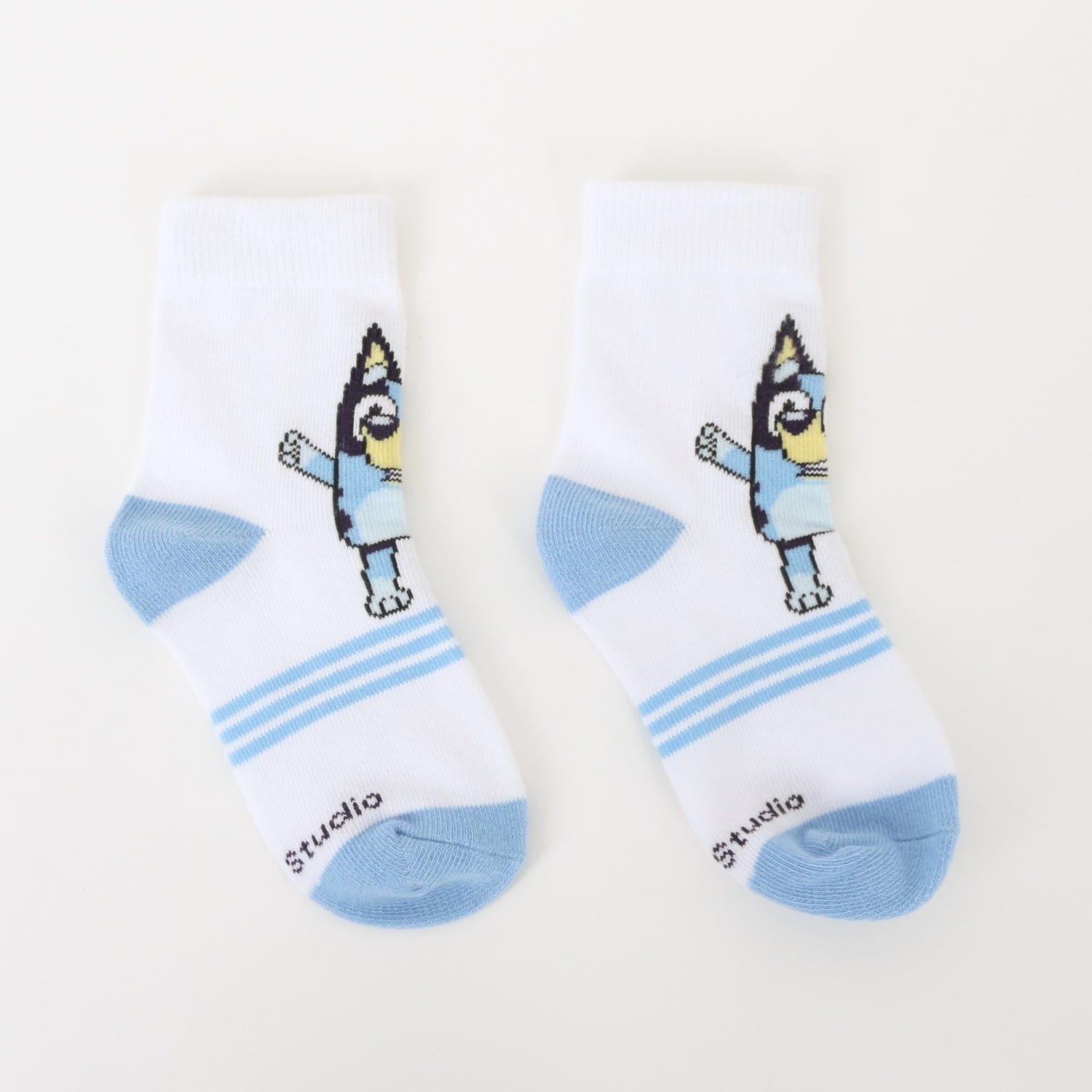 Tripack Calcetines Niña Blanco Full Print Bluey - Calcetines Chile | The Brands Club cl