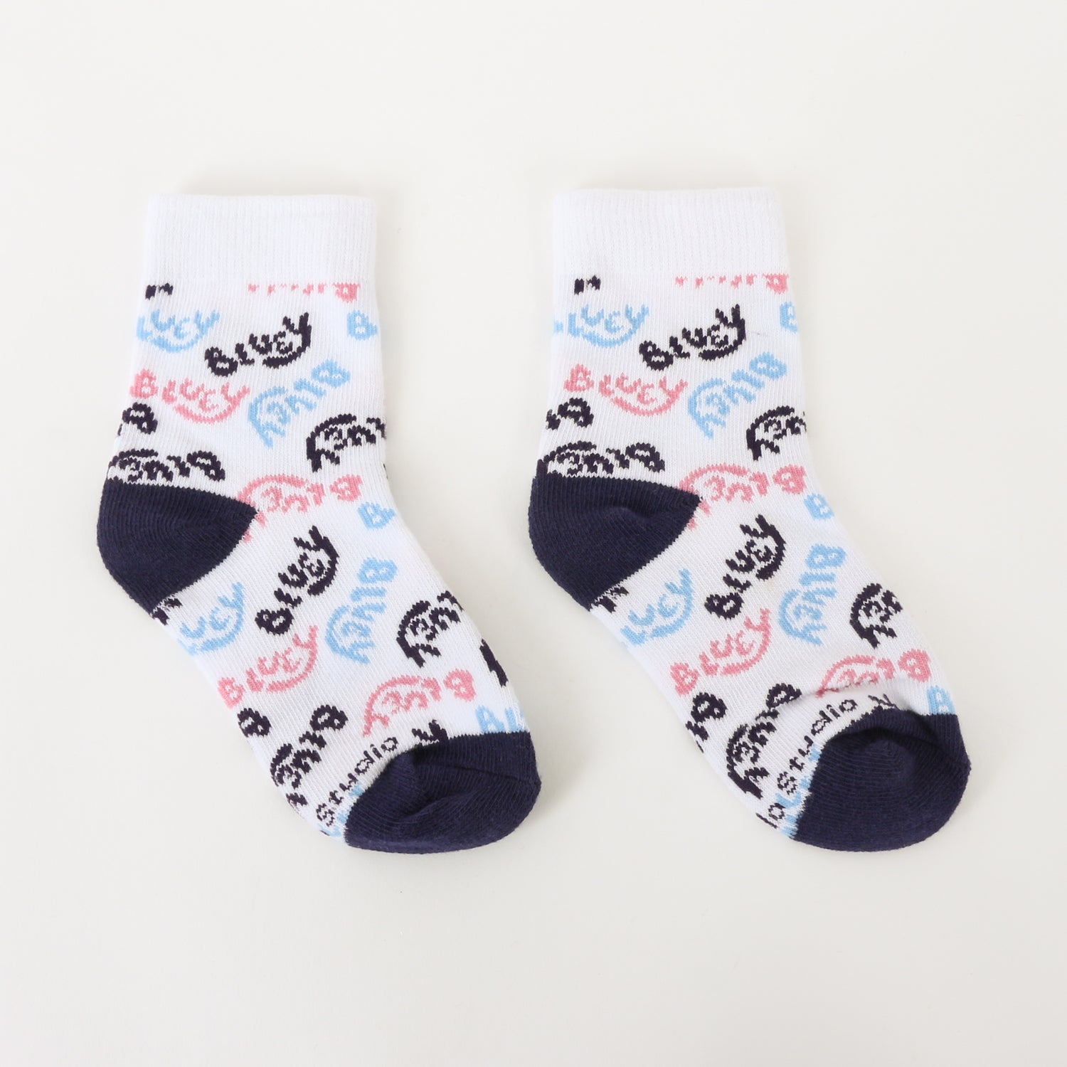 Tripack Calcetines Niña Blanco Full Print Bluey - Calcetines Chile | The Brands Club cl