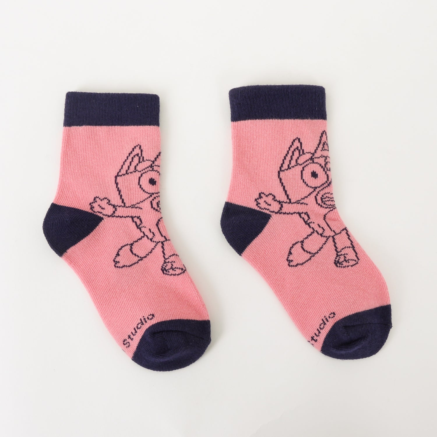 Tripack Calcetines Niña Blanco Full Print Bluey - Calcetines Chile | The Brands Club cl